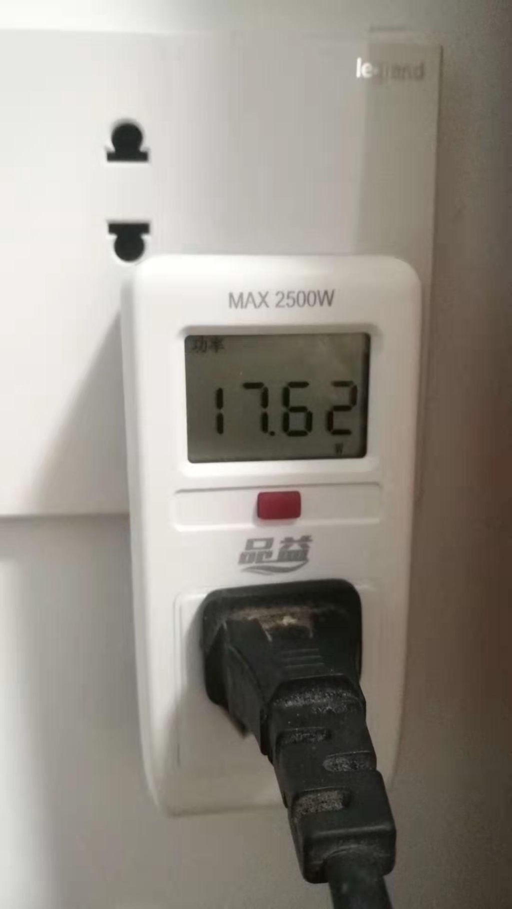 笔记本关掉显示器后功率