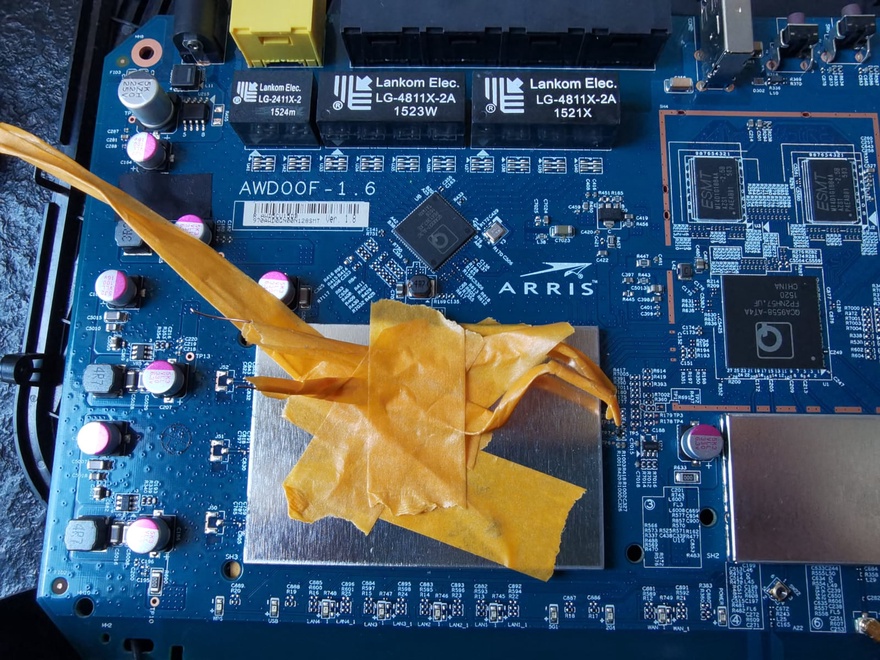 ARRIS SBR AC1750 TTL 连线