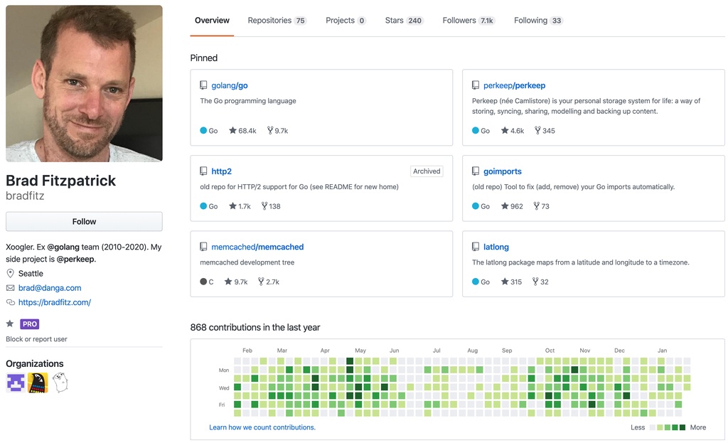 bradfitz github