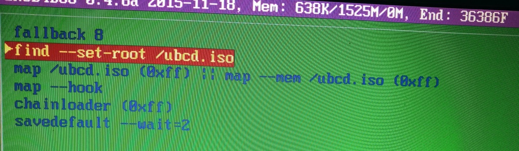 修改grub4dos配置