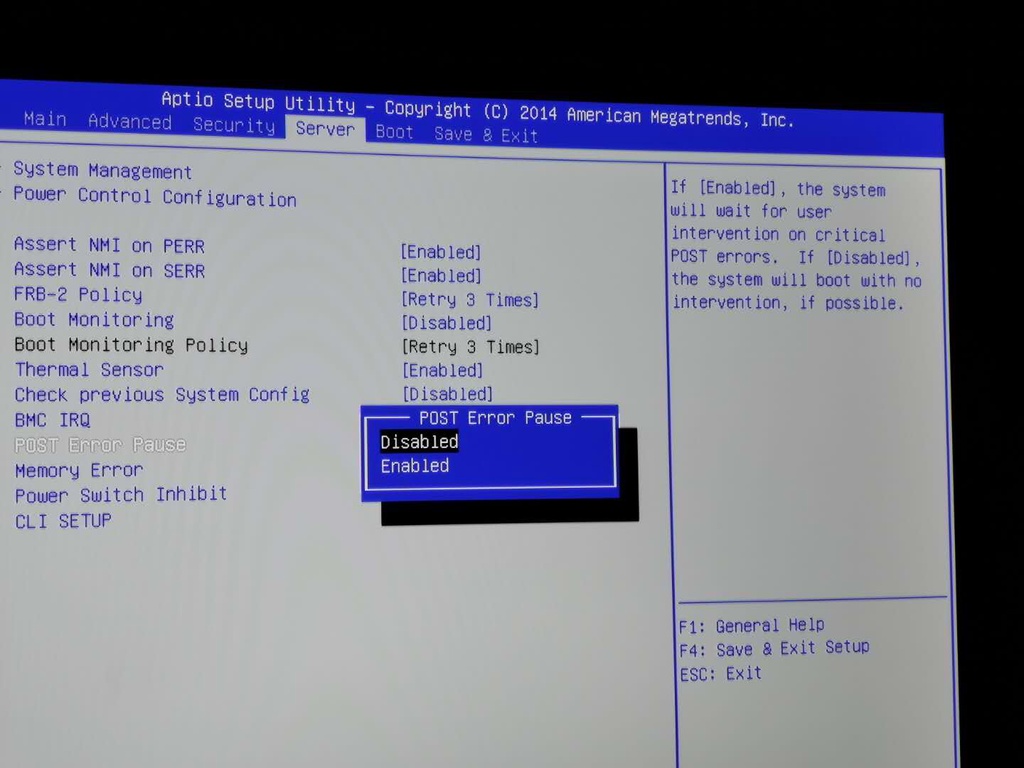 跳过自检错误中断